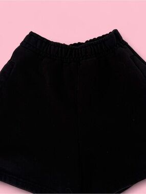 PrettyLittleThing Black Girls Elastic Waist Shorts